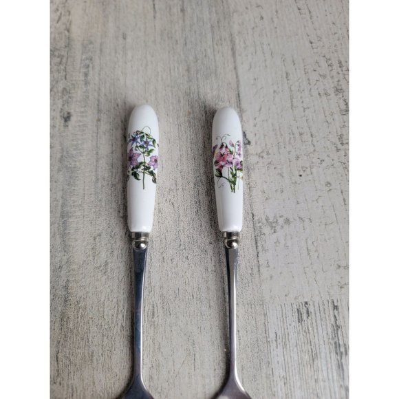 Portmeirion‎ Botanic Gardens tea spoon flower set - Picture 3 of 8